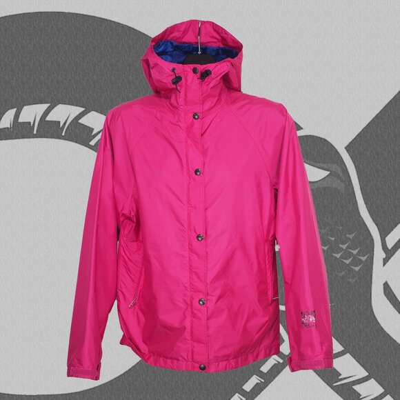 Vintage The North Face Gore-Tex Jacket 1980s Hot Pink Women's Medium Made in USA - Picture 1 of 7